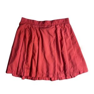 Vintage Pebble Beach Pleated Pink Skirt| Size 14